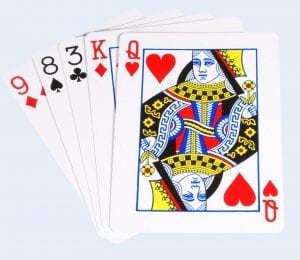 Poker rules full house tie downs
